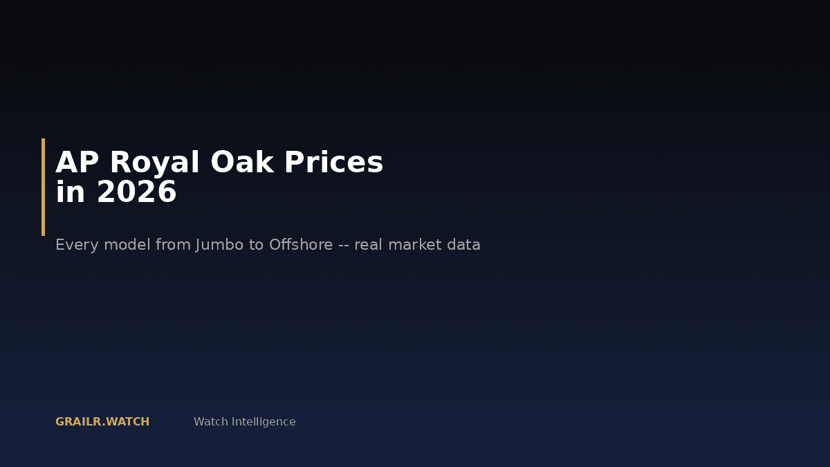 AP Royal Oak Prices in 2026 — every model from Jumbo to Offshore valued