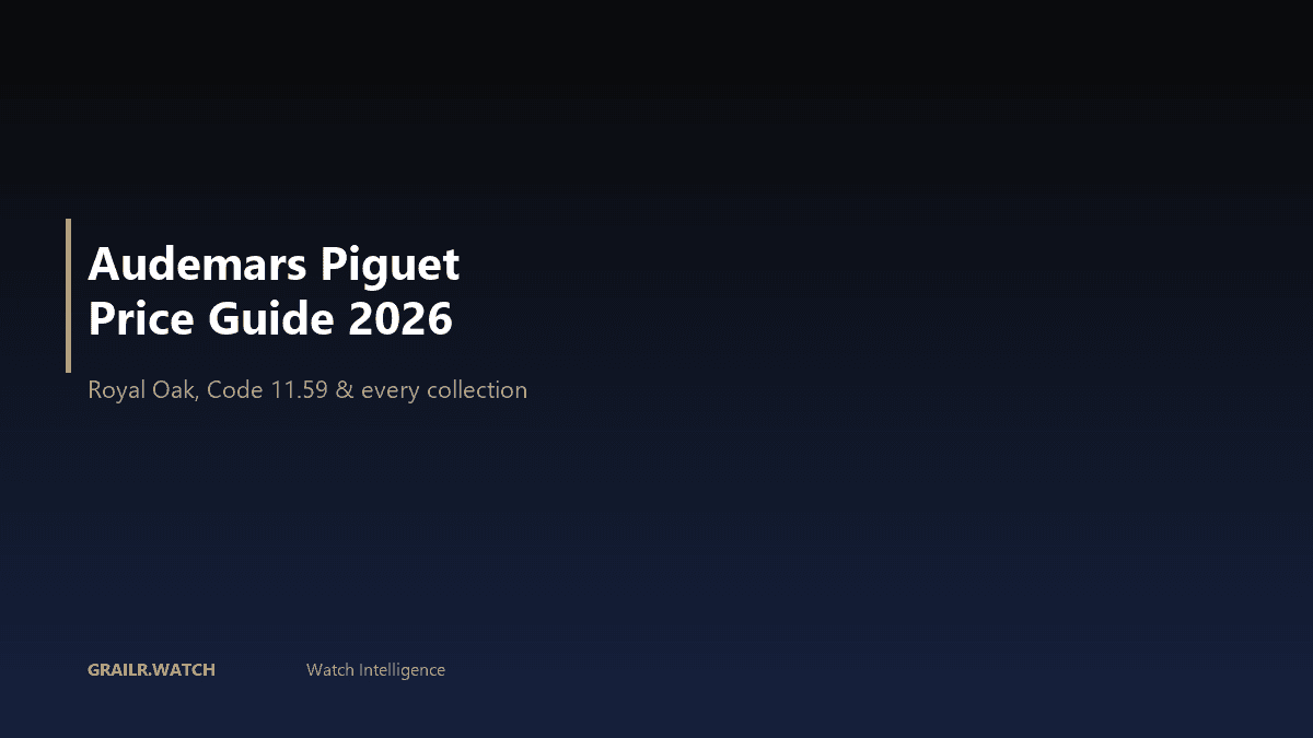 Audemars Piguet Price Guide 2026