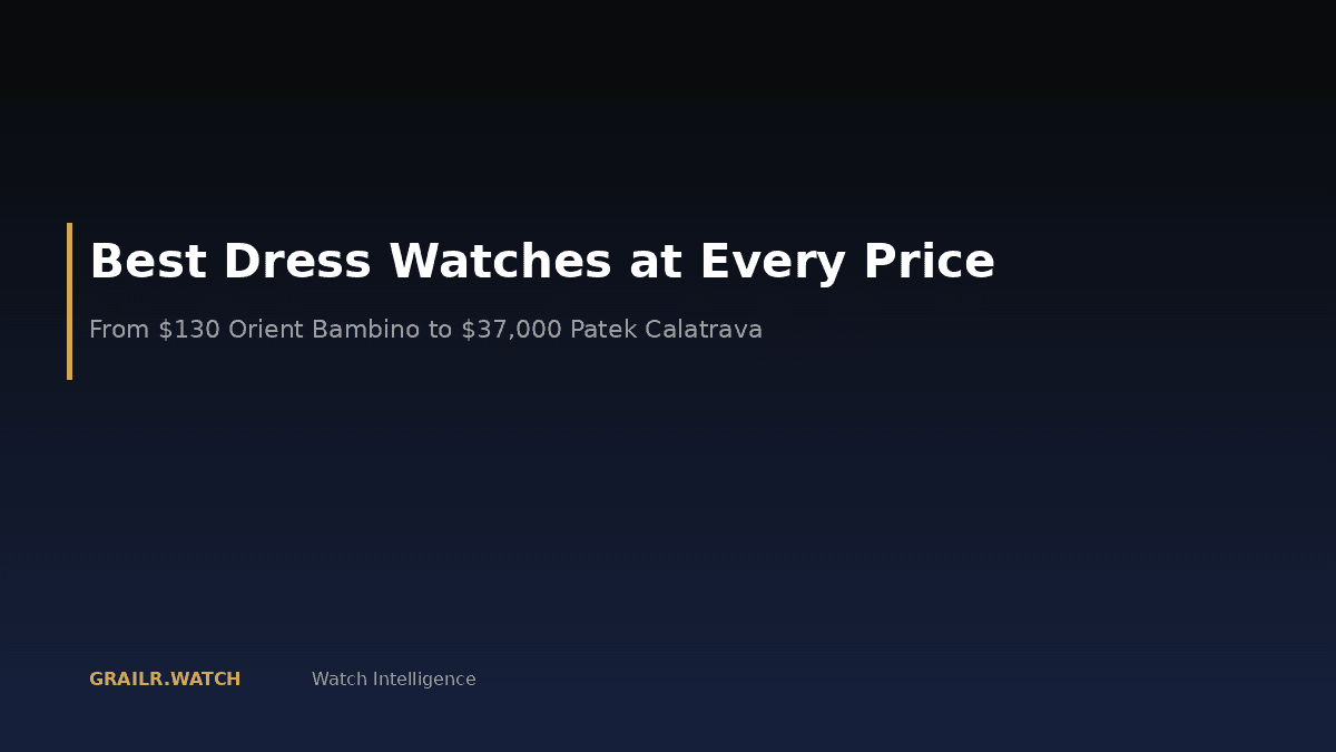 Best dress watches 2026 comparison