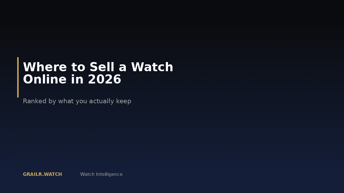 Best places to sell watches online in 2026