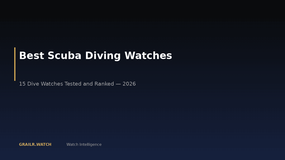 Best watches for scuba diving 2026 — 15 dive watches ranked