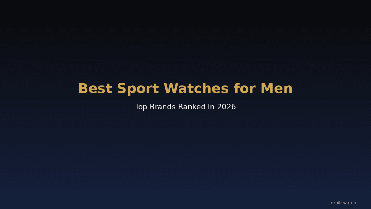Best sport watches for men 2026