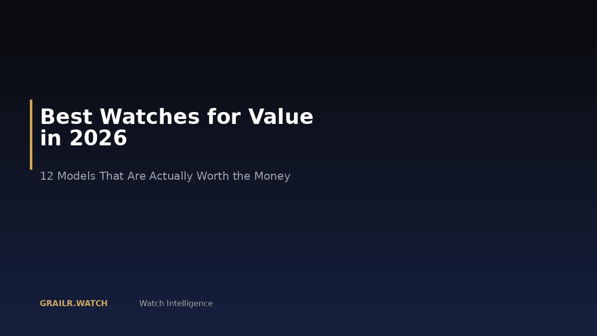 Best watches for value in 2026 — 12 data-backed picks across every budget