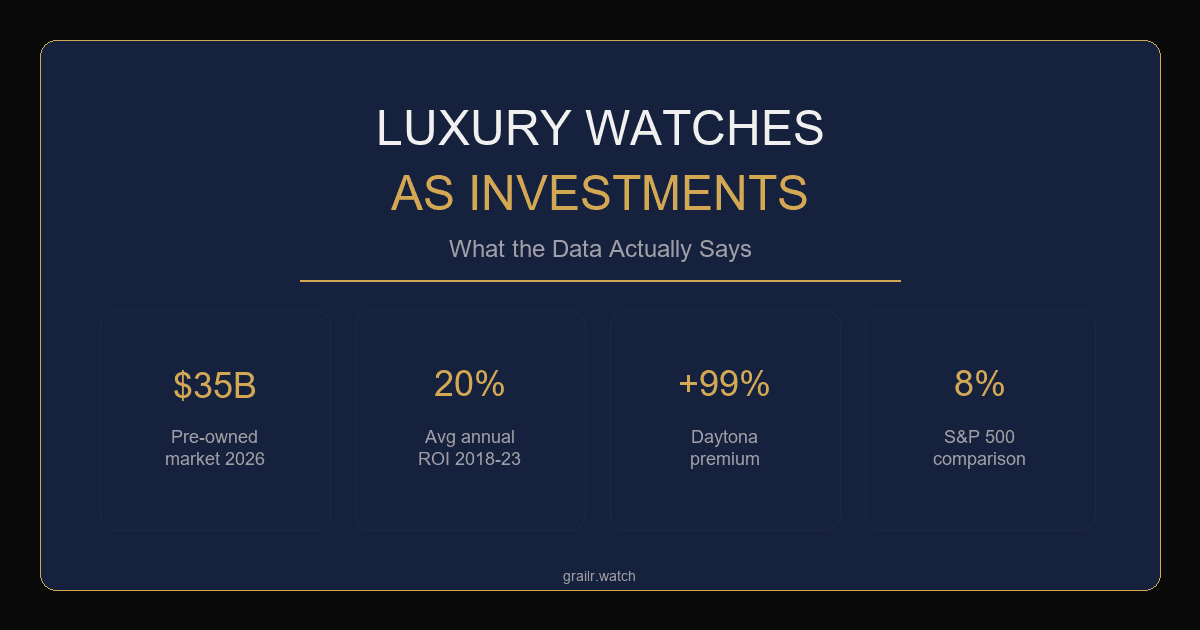 Are luxury watches a good investment — data-driven guide to watch ROI, appreciation, and portfolio strategy