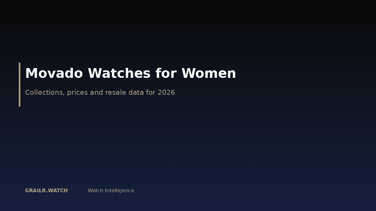 Movado watches for women 2026 collection guide