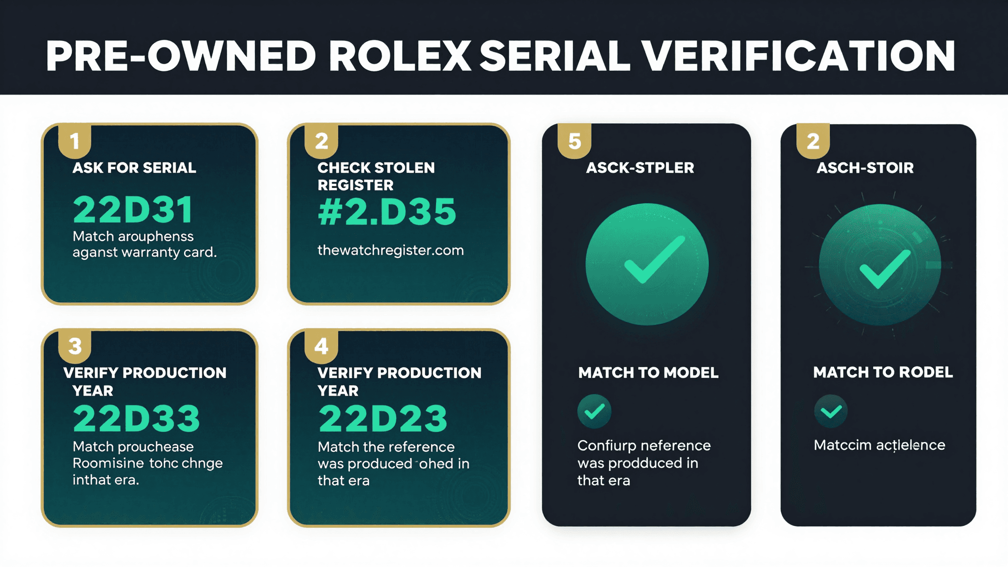 Pre-owned Rolex buying checklist — serial verification steps