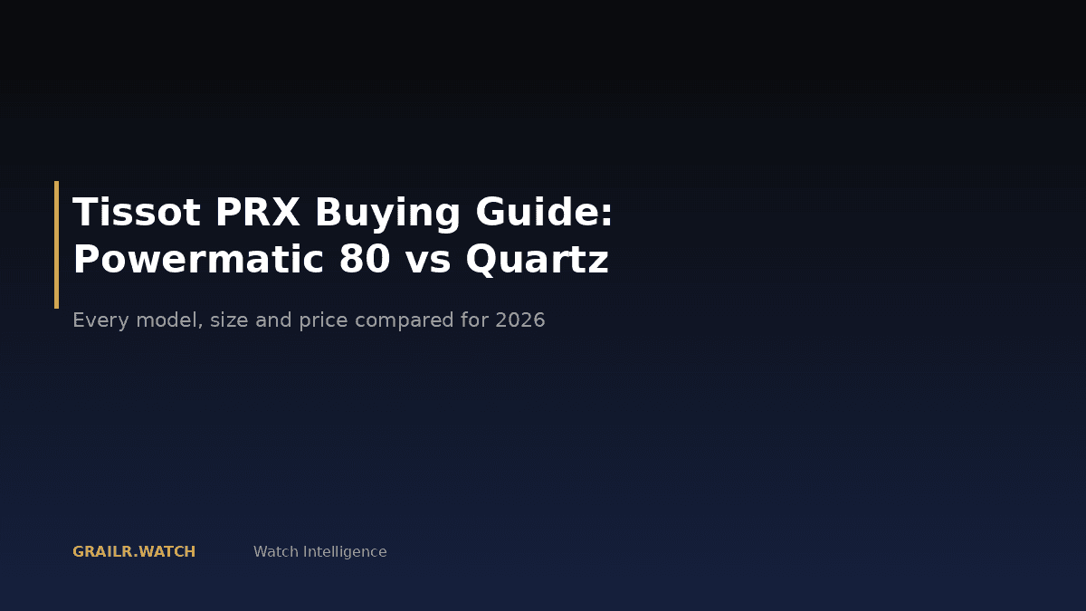 Tissot PRX collection buying guide 2026