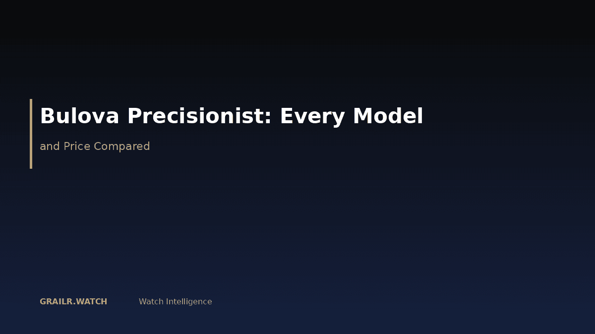 Bulova Precisionist watches buying guide 2026