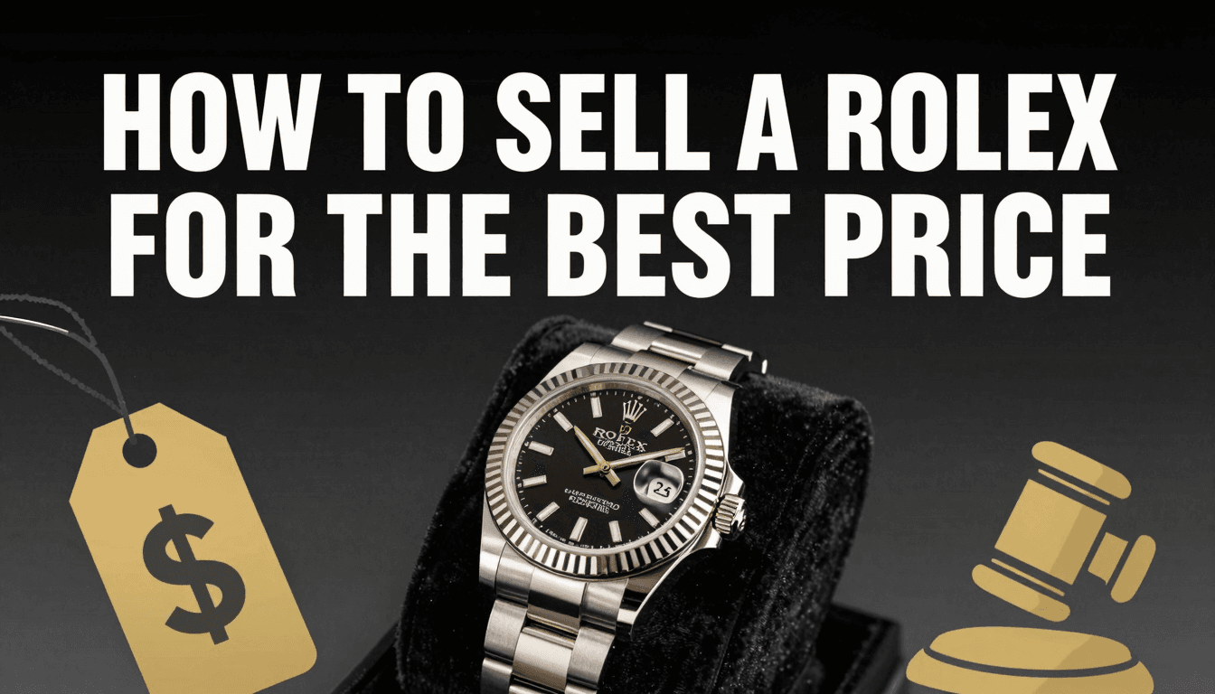 How to sell a Rolex for the best price — comparing every selling channel in 2026