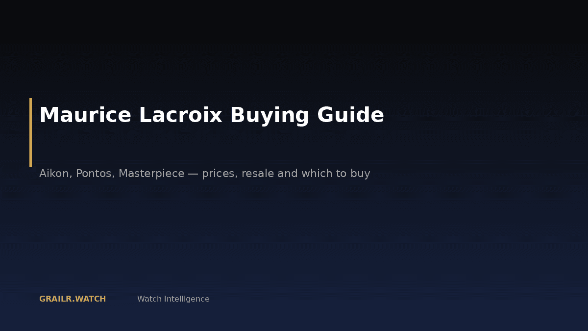 Maurice Lacroix buying guide 2026