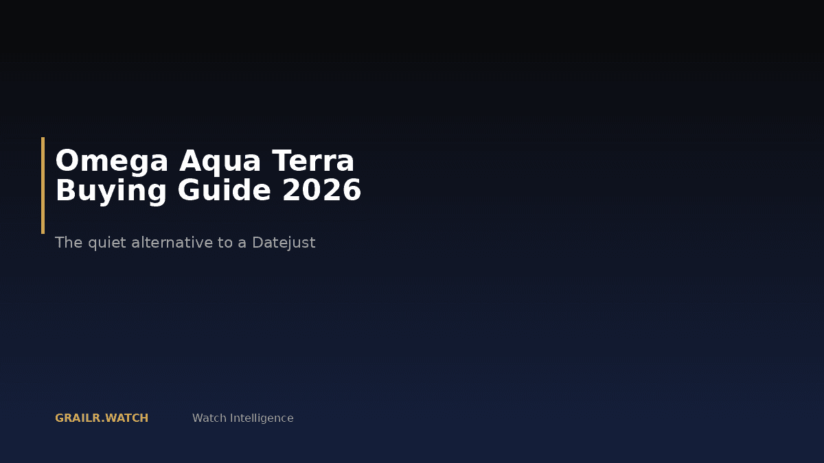 Omega Seamaster Aqua Terra buying guide 2026