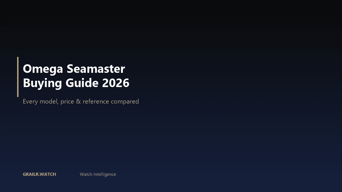 Complete Omega Seamaster buying guide — every model and price compared