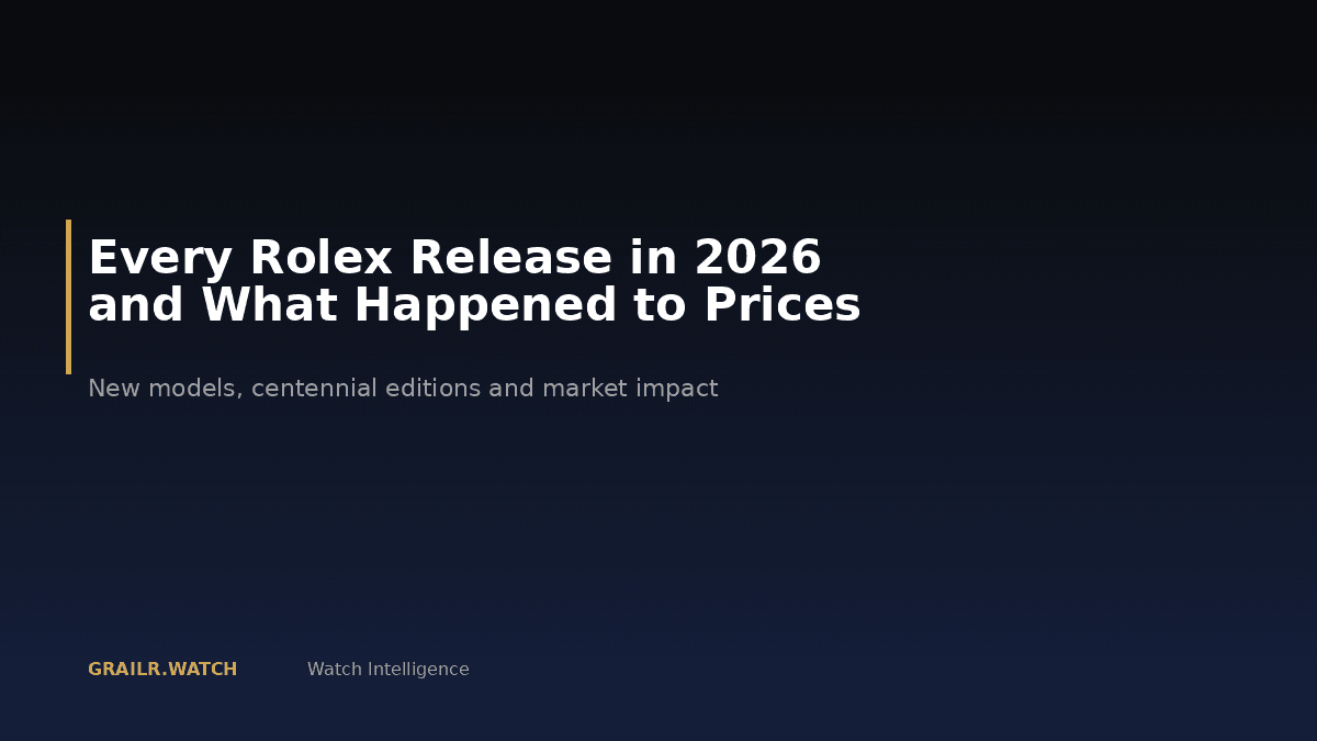 Every new Rolex release at Watches and Wonders 2026