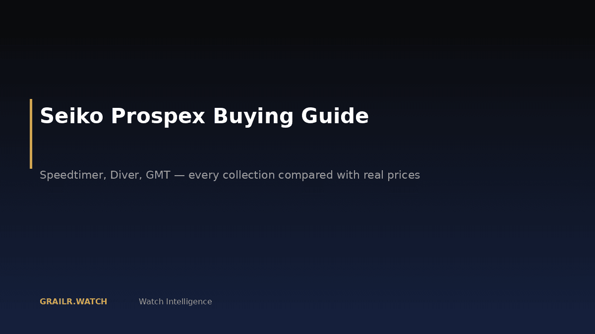 Seiko Prospex buying guide 2026