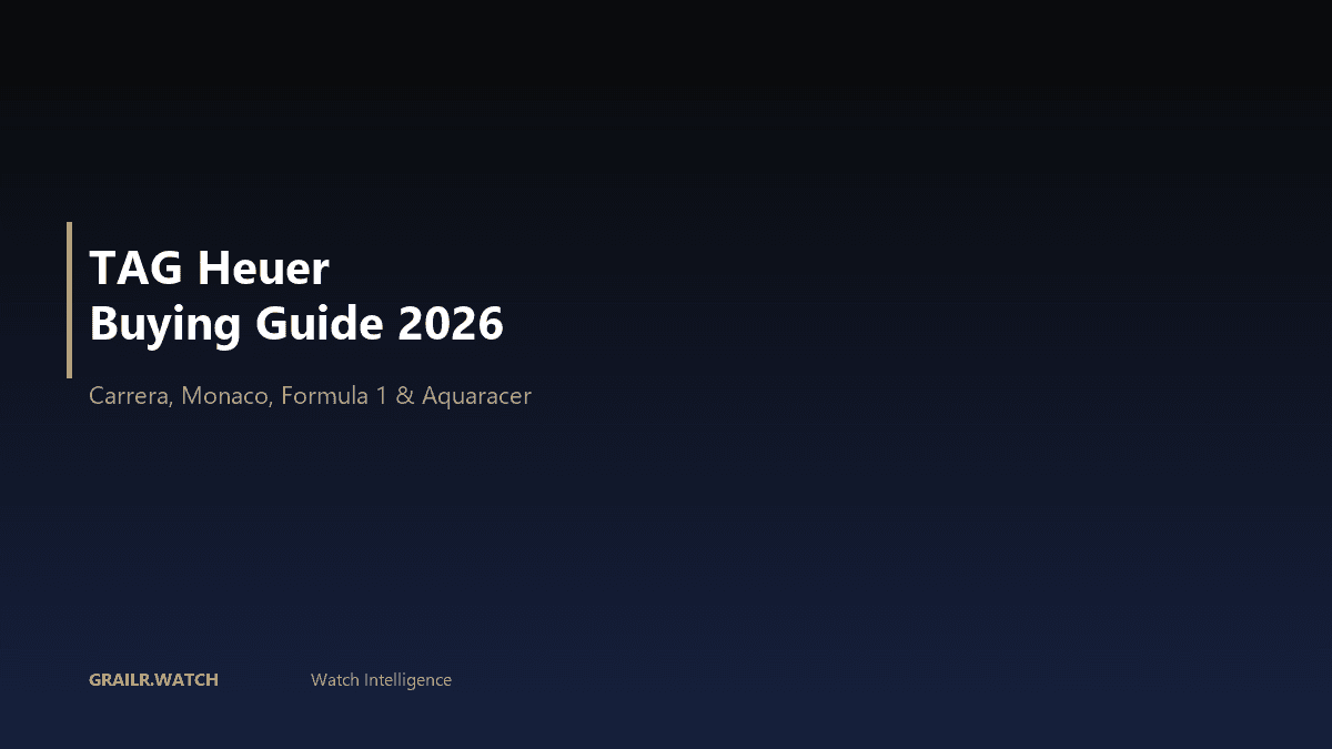 TAG Heuer Buying Guide 2026