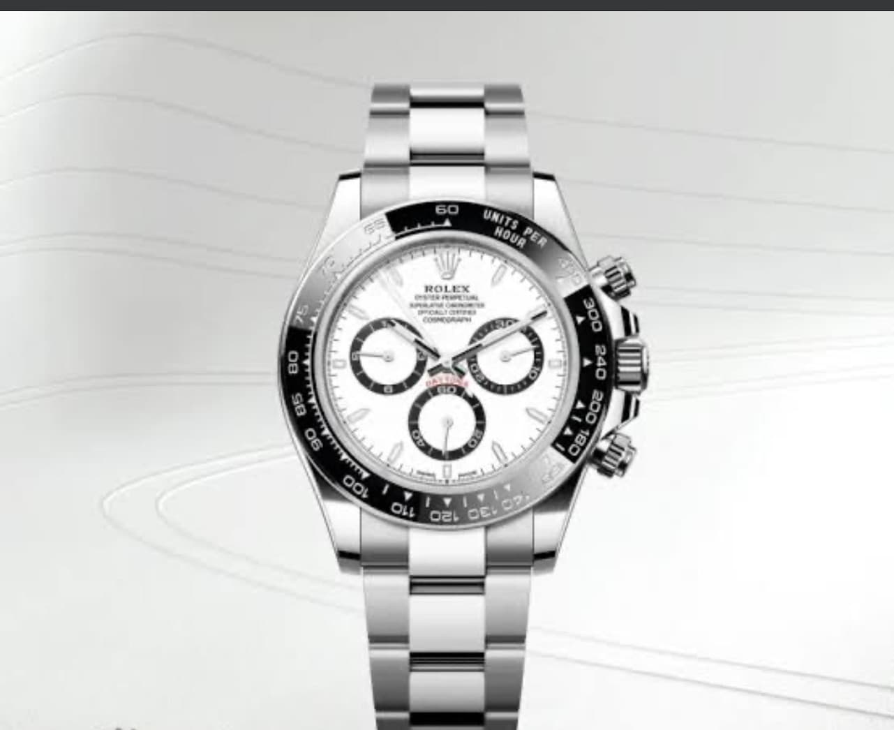 Scanned watch