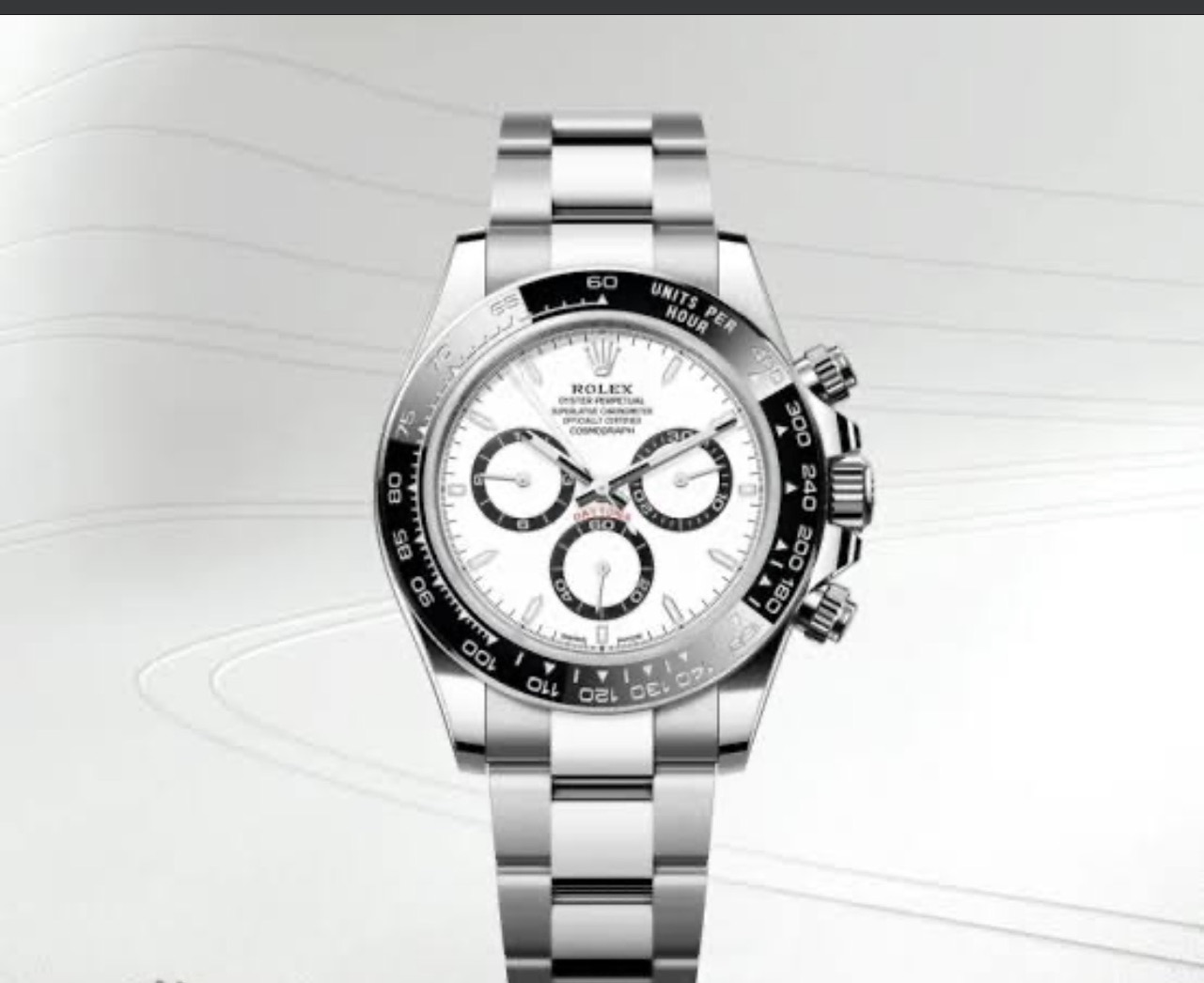 Scanned watch